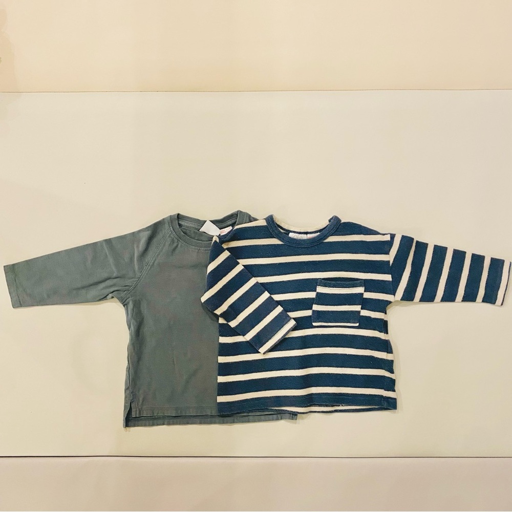 Bundle of 2 Zara Long Sleeve T- Shirts